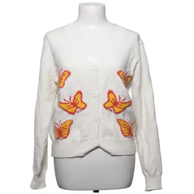 Cardigan (Hvid, Gul, Rød) fra TFY Akryl, Polyamid, Polyester
