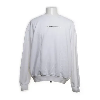 Sweatshirt (White, Multicolored) from Multiply Apparel Cotton, Polyester