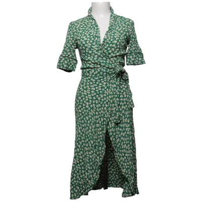 Wikkeljurk (Groen, Beige) van Ganni Viscose