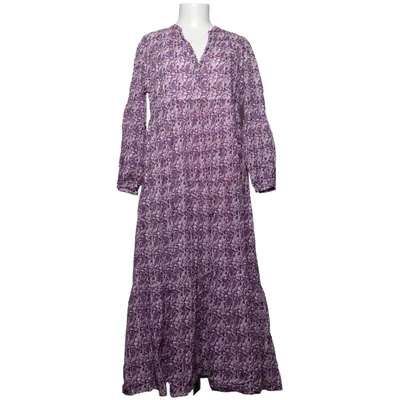 Maxi dress (Purple, White, Multicolored) from Goa Cotton