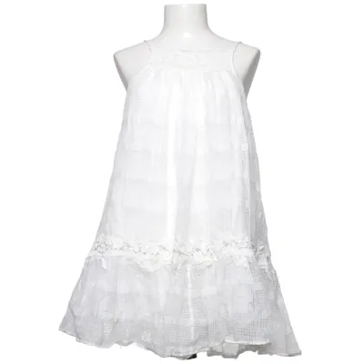 Dress (White) from Zara Cotton