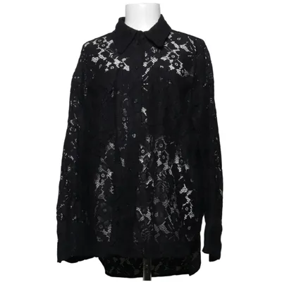 Blus (Svart) från H&M Trend Bomull, Polyamid, Viskos