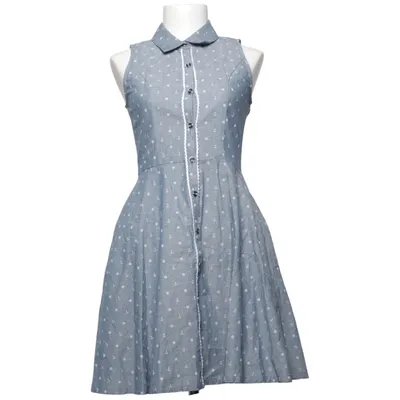 Jurk (Blauw) van Yumi Katoen