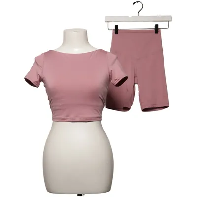 Trainingsset (Roze) van Capezio Elastaan, Polyester
