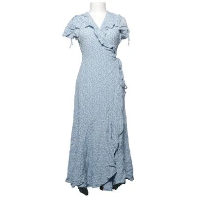 Wrap dress (Blue, White) from & Other Stories Viscose