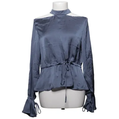 Blouse (Satin Open Back Blouse) van Iva Nikolina x NA-KD Polyester
