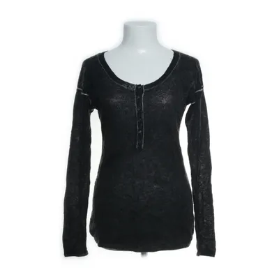 Henley T-shirt (Sort) fra Marc O'Polo Mohair, Nylon, Uld