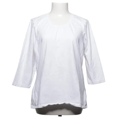 T-shirt à manches longues (Blanc) de Everyday Basic Coton, Élasthane