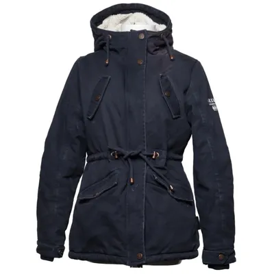 Parka (Black, Beige) from Marikoo Cotton, Polyester