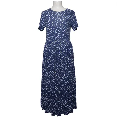 Jurk (Blauw, Meerkleurig) van Wednesday's Girl Elastaan, Viscose