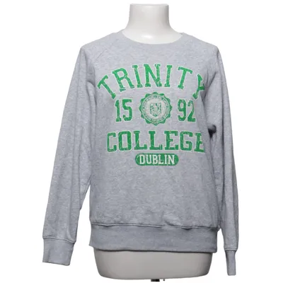 Sweatshirt (Gray, Green) from Trinity College Dublin Cotton, Viscose
