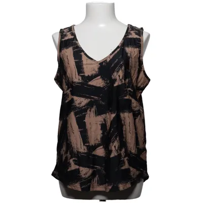 Tanktop (Zwart, Beige) van Exxcellent Elastaan, Polyamide