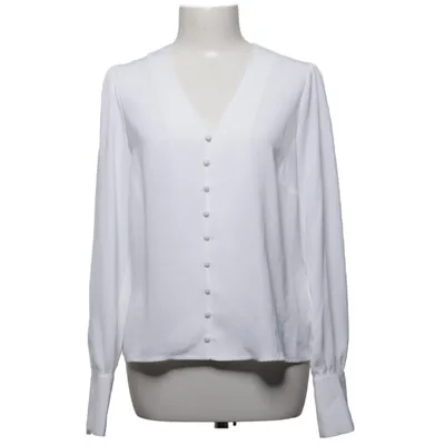 Bluse (Hvid) fra Julia Wieniawa x NA-KD Polyester