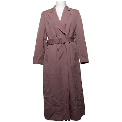 Trench coat (Pink) from Piretta Wool, Polyester