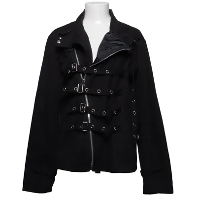 Bikerjacka (Svart) från Living Dead Souls Bomull