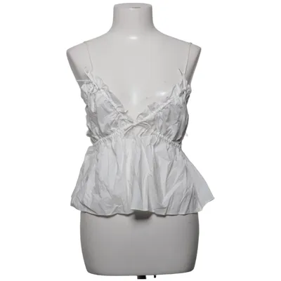Crop top (White) from Zara Cotton