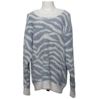 Sweater (Blue, White) from Lindex Kids Acrylic, Polyamide