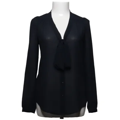 Pussy bow blouse (Black) from Dotti Polyester