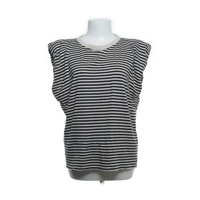 Top (Zwart, Beige) van Costes Atelier Katoen, Modal