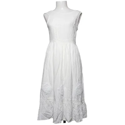 Dress (White) from Body&Soul Cotton, Linen, Viscose