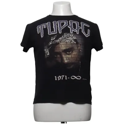 T-shirt (Sort) fra 2Pac Bomuld