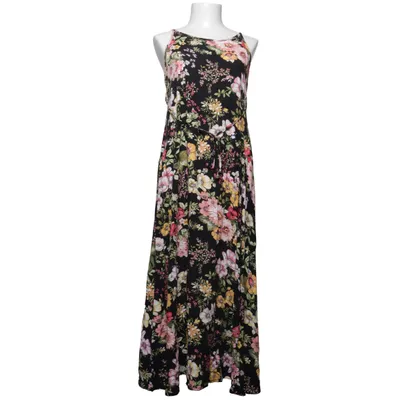 Maxikjole (Sort, Flerfarvet) fra Queen's Fashion Collection