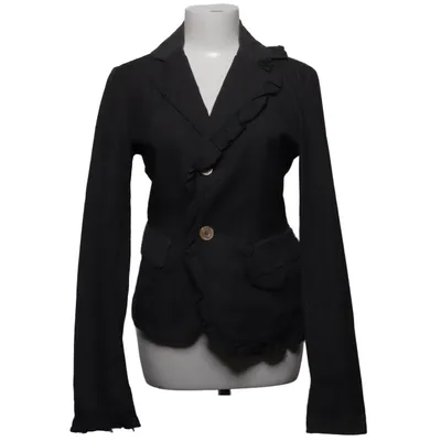 Blazer (Schwarz) von RAER Baumwolle, Polyester