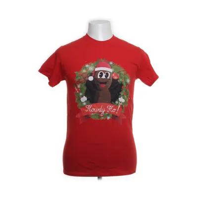 T-shirt (Röd, Flerfärgad) från Gildan Bomull