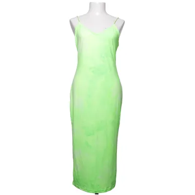 Maxi dress (Green, White) from Shein Elastane, Polyester
