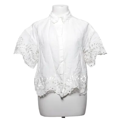 Chemise à manches courtes (Blanc) de Malina Lin, Viscose