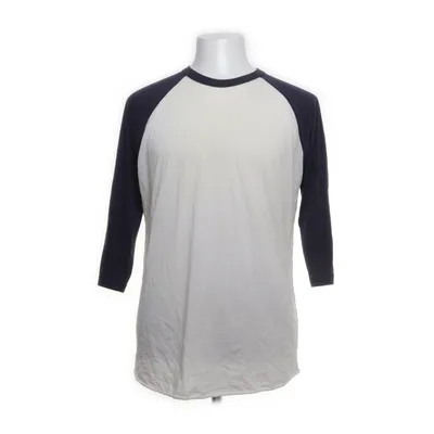 Honkball T-shirt (Wit, Blauw) van American Apparel Katoen, Polyester
