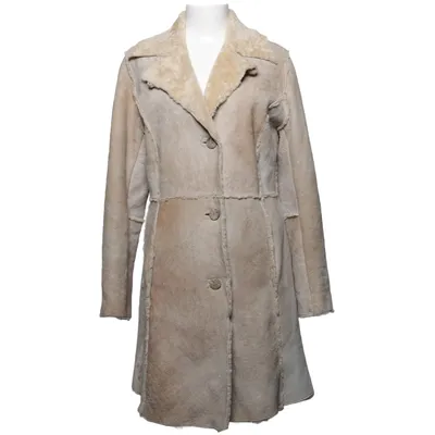 Shearlingjacka (Beige) från Tomahawk Skinn