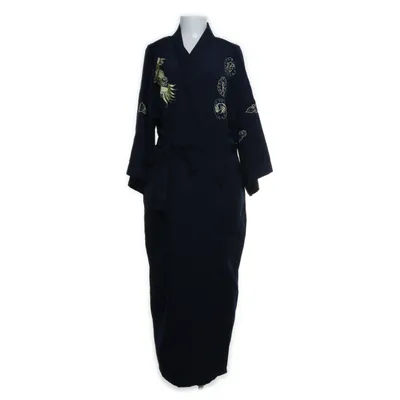 Dressing gown (Blue, Gold)