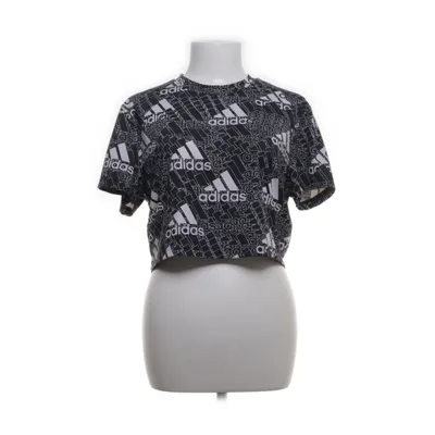 Sporttop (Zwart, Wit) van Adidas Elastaan, Gerecycled polyester