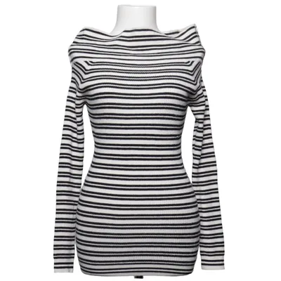 Sweater (Black, White) from R. Collection Polyamide, Polyester, Viscose
