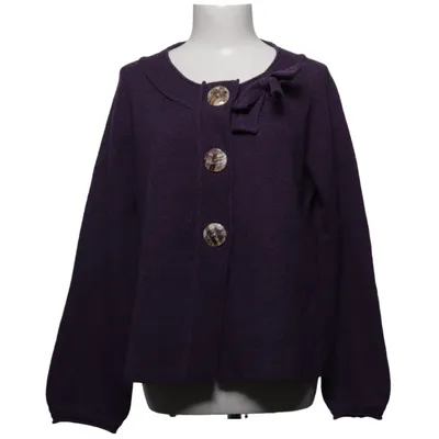 Cardigan (Purple) from Mansted Wool