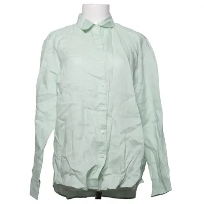 Shirt (Groen) van Uniqlo Linnen