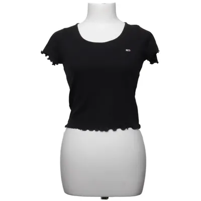T-shirt (Noir) de Tommy Hilfiger Denim Élasthane, Polyester, Viscose