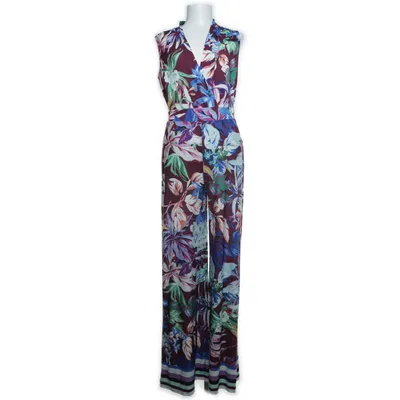 Maxi jurk (Wit, Meerkleurig) van Bodyflirt Boutique Elastaan, Polyester