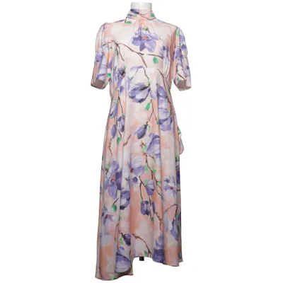 Wrap dress (Beige, Multicolored) from Closet London Polyester