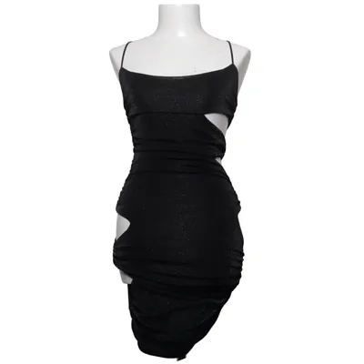Jurk (Zwart) van Oh Polly Elastaan, Polyamide, Polyester