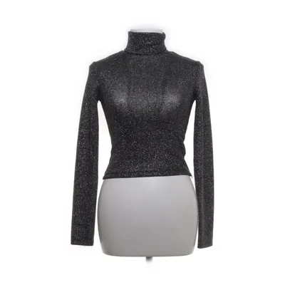 Polotröja (Svart, Silverfärgad) från Divided by H&M Polyester, Elastan