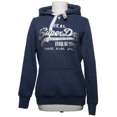 Sweat à capuche (Bleu) de Superdry Coton, Polyester