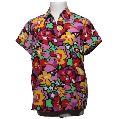 Kurzarmhemd (Rot, Gelb, Mehrfarbig) von Joanna Polyester