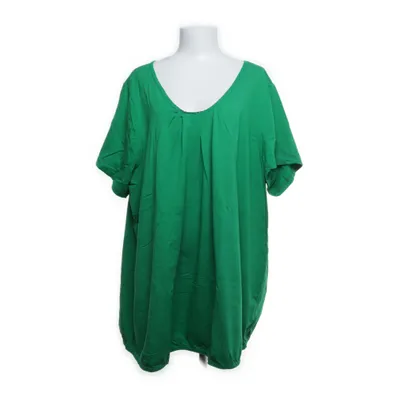 T-shirt (Groen) van Zizzi Katoen, Elastaan