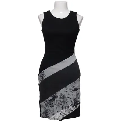 Dress (Black, Gray, White) from Desigual Elastane, Polyester, Viscose