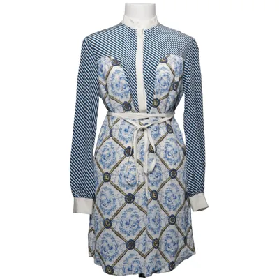 Shirt dress (Blue, White) from Mary Katrantzou