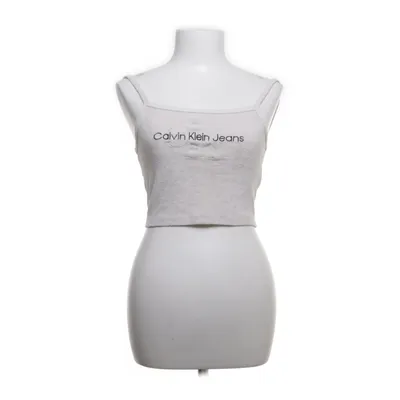 Crop top (Beige) från Calvin Klein Jeans Bomull, Modal, Polyester