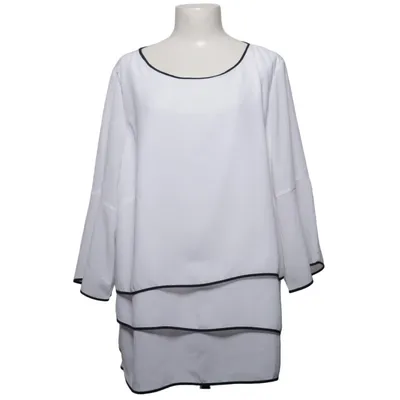 Blouse (Wit, Zwart) van Ambria Polyester