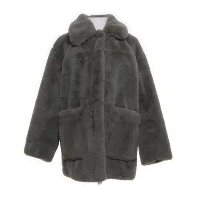 Bontjack (Groen) van H&M Bont, Polyester, Viscose